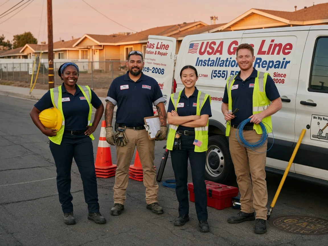 Gas Line Installation company in Hilmar, CA